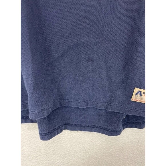 Abercrombie Performance Sweatshirt Men’s Size L Blue Long Sleeve Collar Pullover - Picture 7 of 7